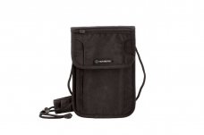 Saszetka na dokumenty, na szyję DLX CONC. SECURITY POUCH W/ RFID, czarna
